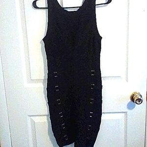 Bebe fitted bandage bodycon dress
